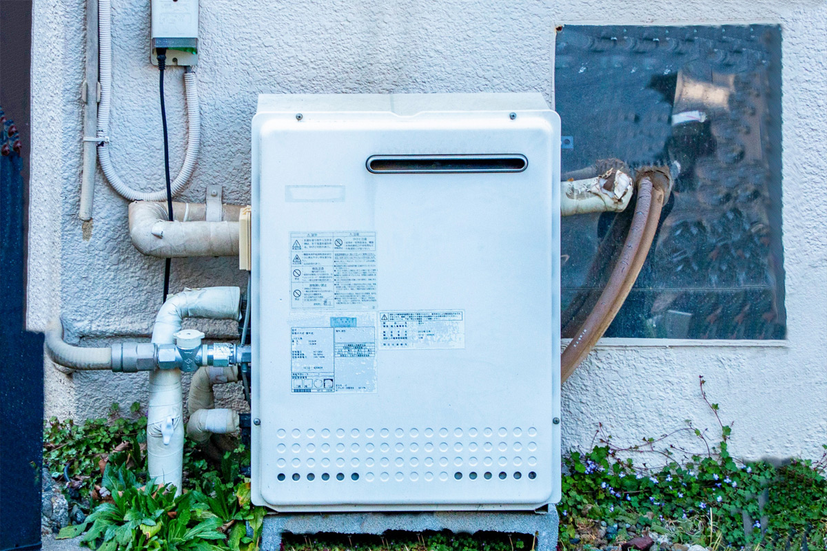 給湯機器周りの様子